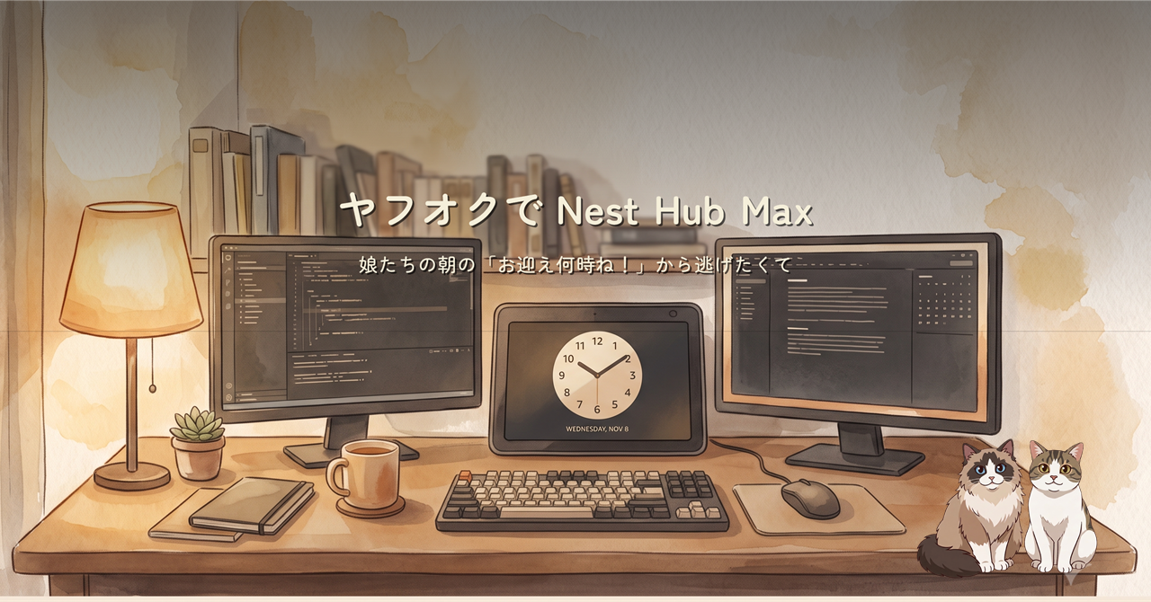Nest Hub Max をヤフオクで落札するまで ヒーロー画像